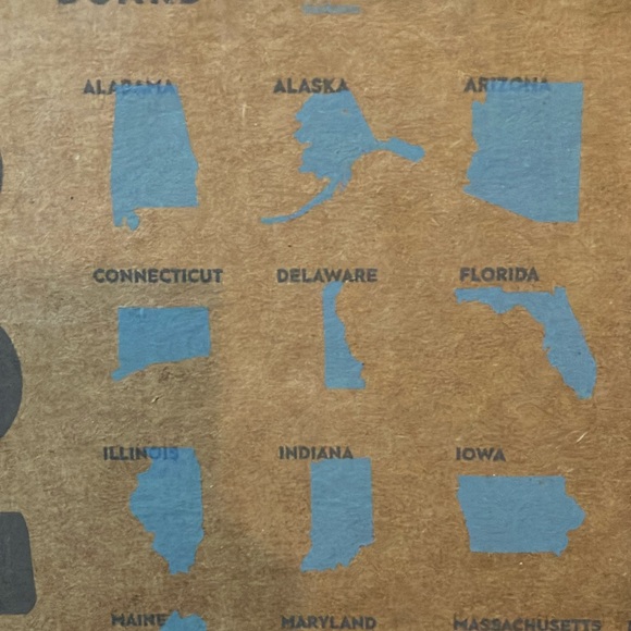 Bamboo Virginia State Cutting Board - Picture 7 of 13